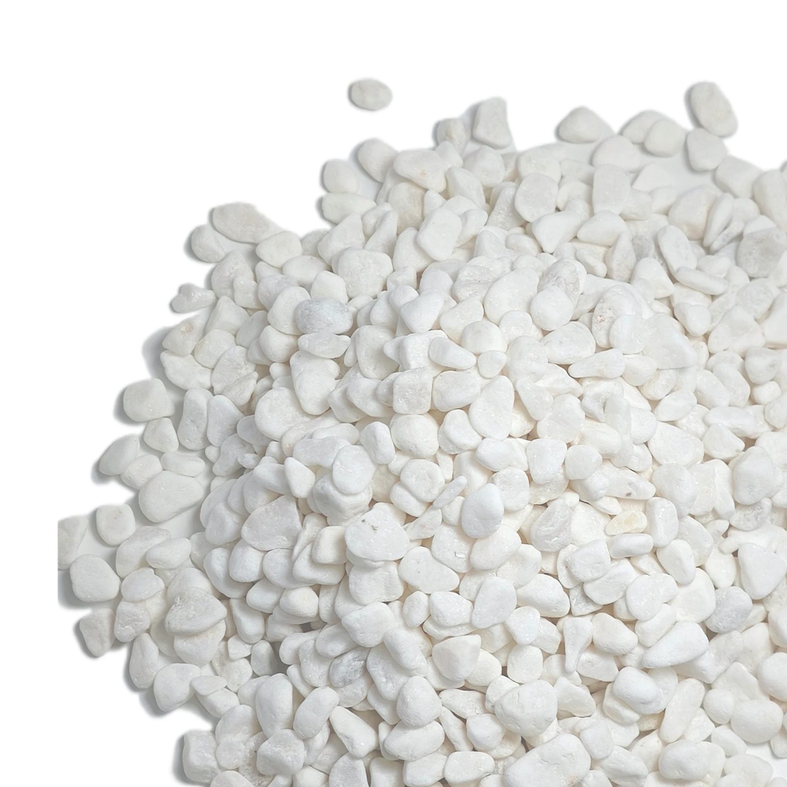 White Landscaping Pebbles